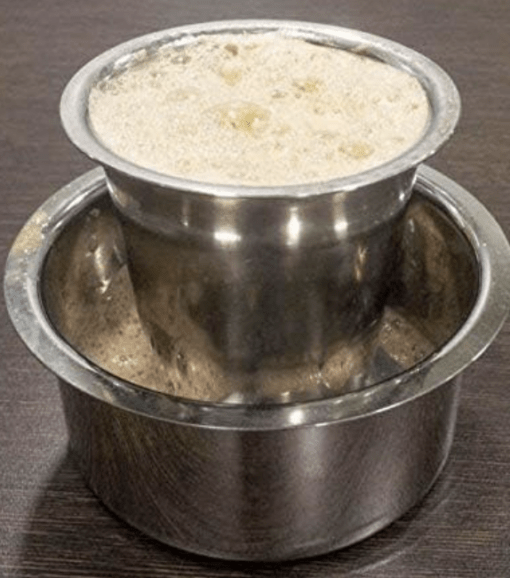 6 Set Stainless Steel Solid Dabara Set | South Indian Dabara with Tumbler Set | Filter Coffee Glass Dawara | Serving Drinkware - Coffee & Tea Glass | Tumbler 130ml & Dabara 130ml - 6 Set - Image 2